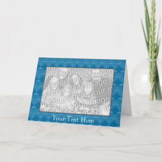 Modèle de carte - Hanoukka Menorah