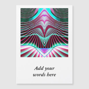 Modèle de carte magnétique mince