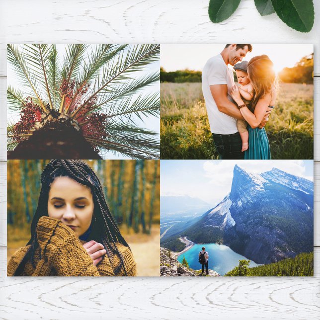 Modèle de carte postale avec impression de photo s (Créateur téléchargé)
