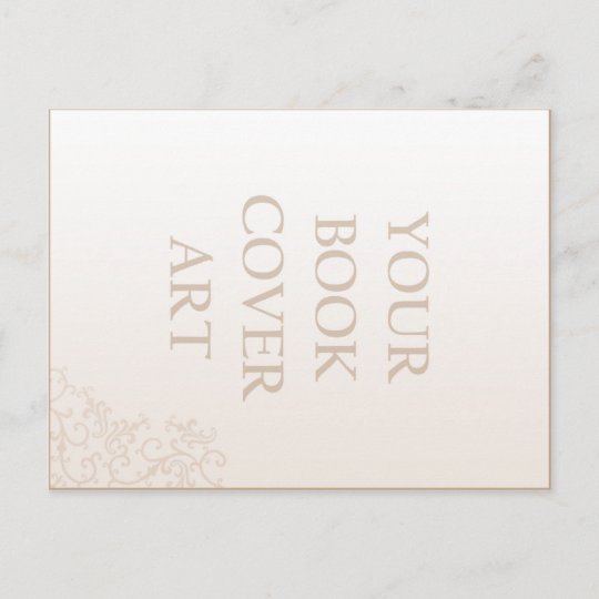 Modele De Carte Postale De Promotion De Livre Zazzle Fr