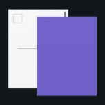 Modèle de carte postale personnalisée bleu ardoise<br><div class="desc">Envoyez un message qui semble intentionnel et élevé avec cette carte postale bleu ardoise entièrement personnalisable. Le fond riche et minimal est suffisamment polyvalent pour les mariages, les notes de remerciement d'entreprise, les envois scolaires, les invitations religieuses et les campagnes promotionnelles. Que vous en envoyiez une ou mille, ce design...</div>