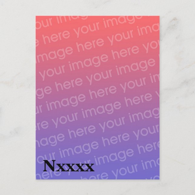 Modèle de carte radio amateur (Devant)