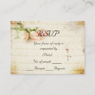 Modèle de carte RSVP