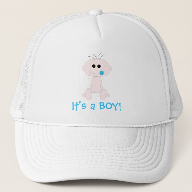 Modèle de casquette de bébé (Devant)