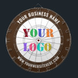 Modèle de Cible de flechettes de texte personnalis<br><div class="desc">Couleurs et polices personnalisées - Concevez votre propre Cible de flechettes personnalisée avec votre entreprise Logo et nom Site Web ou Texte personnalisé Professionnel Professionnel Dessins promotionnels / Cadeau - Ajouter votre logo - Image - Photo ou QR Code / Nom - Entreprise / Site Web ou Téléphone, E-mail /...</div>