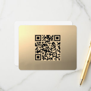 Modèle de code QR instantanément modifiable Faux