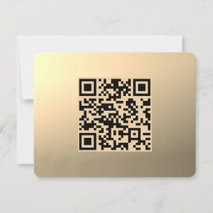 Modèle de code QR instantanément modifiable Faux
