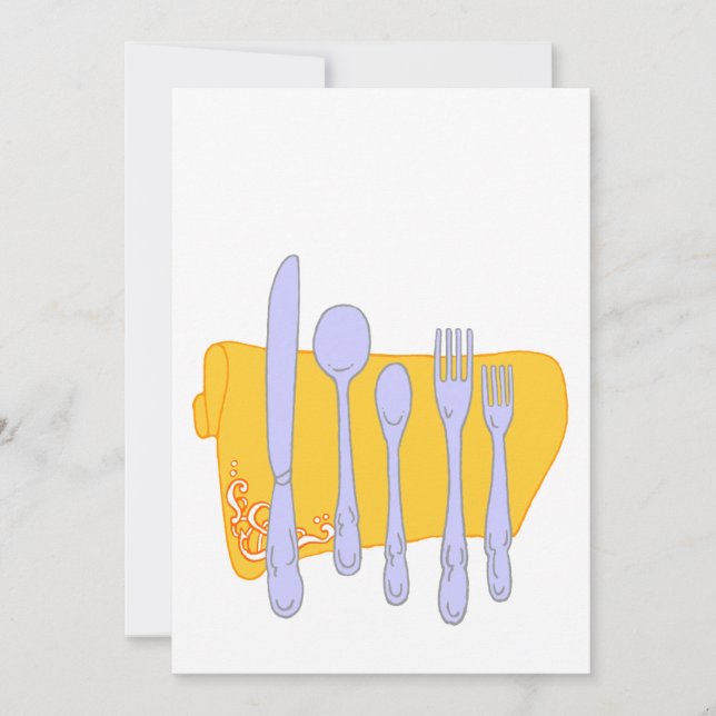 Modèle de conception de Cuisine Dinnerware (Devant)