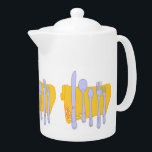 Modèle de conception de Cuisine Dinnerware<br><div class="desc">Un ensemble d'argenterie simple sur une jolie serviette jaune doré ornée d'or. Cliquez sur Customiser pour ajouter votre nom ou message à cette conception,  modifier les couleurs arrière - plans et bien plus encore.</div>