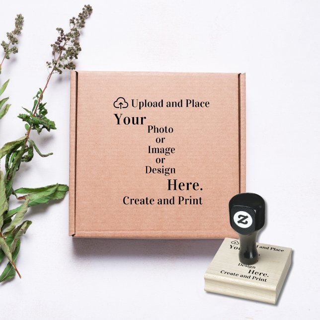 Modèle de conception personnalisée pour le tampon  (Custom Design Template Rubber Stamp)