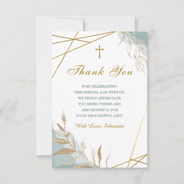 Modèle de confirmation Merci (Devant)