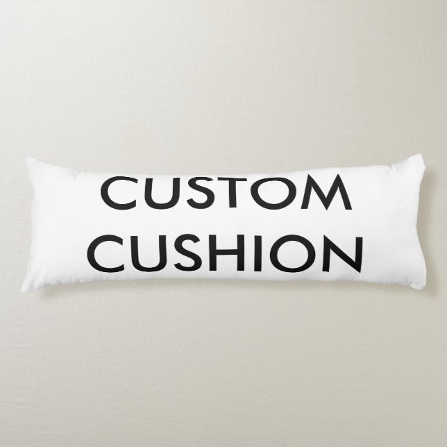 Modèle de Coussin de Corps en Coton Personnalisabl (Devant)