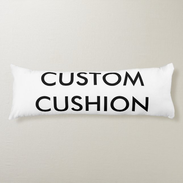 Modèle de Coussin de Corps en Polyester Personnali (Devant)