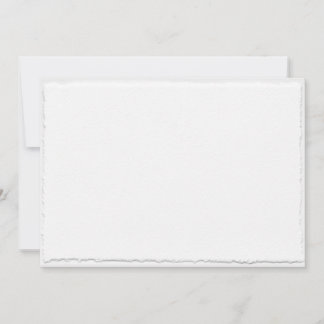 Modèle de faire-part de mariage à bord déchiré fau