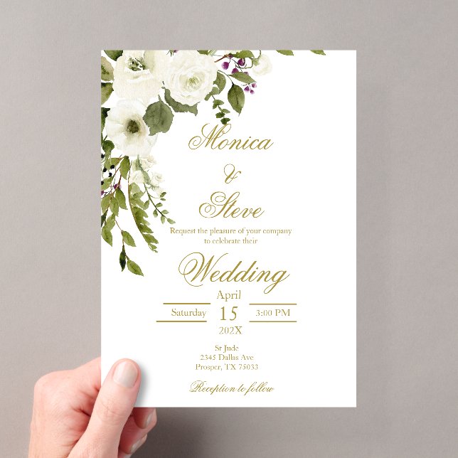 Modèle de faire-part de mariage modifiable (In situ (ordinateur de poche))