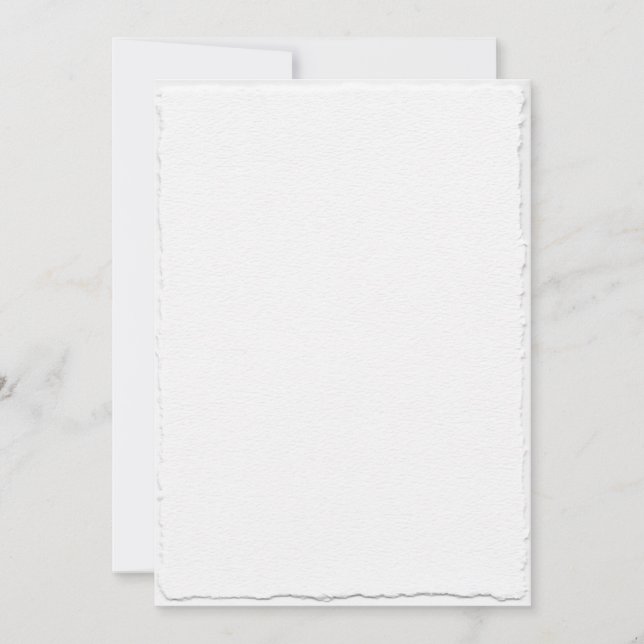 Modèle de faire-part de sauvegarde de bordure faux (Devant)