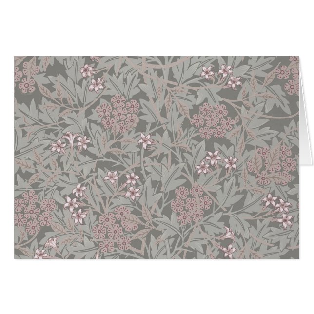 Modèle de fleur de jasmin de William Morris (Devant horizontal)