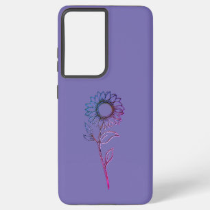 modèle de fleur ultra coque samsung galaxy s21