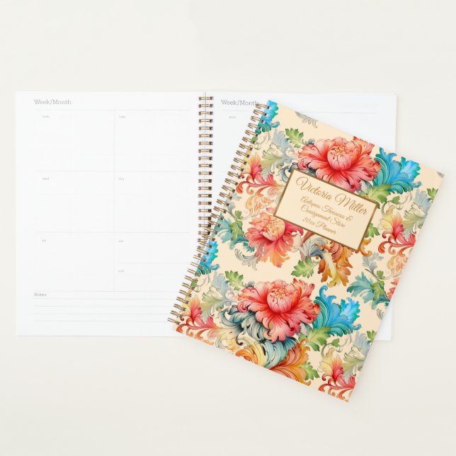 Modèle de floraison Vintage victorienne (Devant avec enveloppe)