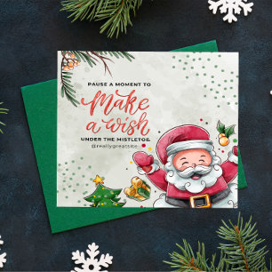 Modèle de la carte de Noël, Noël Vintage Père Noël