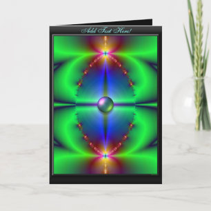 Modèle de la carte de voeux céleste Masquerade