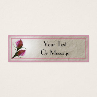 Modèle de la carte rose Roses