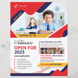 Modèle de la circulaire d'admission à l'école