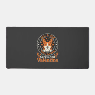 Modèle de la Saint-Valentin Corgis pour filles qui