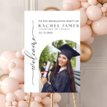 Modèle de l'Affiche de bienvenue aux diplômes, Par
