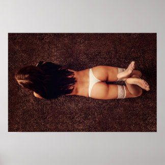 Modèle de lingerie sexy Poster