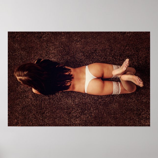 Modèle de lingerie sexy Poster (Devant)