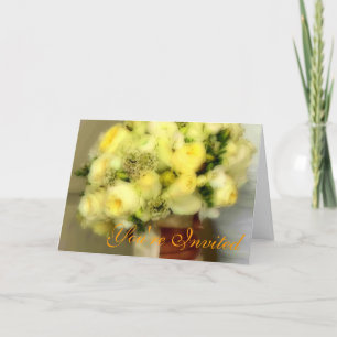 Modèle de l'invitation à la douche nuptiale