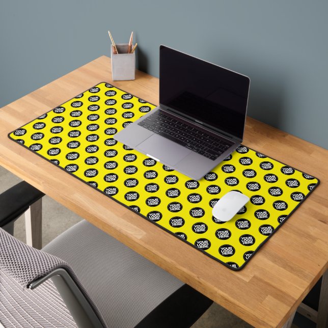 Modèle de logo d'entreprise personnalisé jaune (Bureau 2)