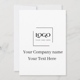 Modèle de logo personnalisé élégant