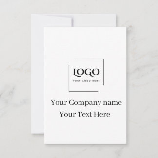 Modèle de logo personnalisé élégant