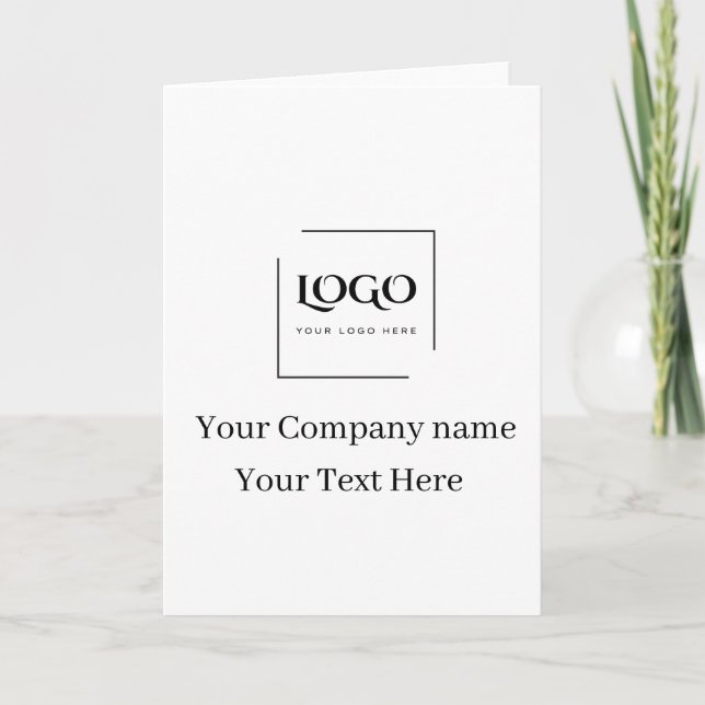 Modèle de logo personnalisé élégant (Devant)
