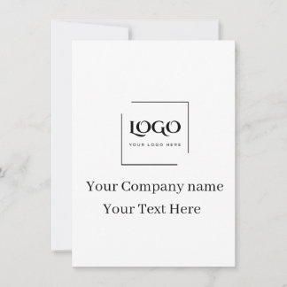 Modèle de logo personnalisé élégant