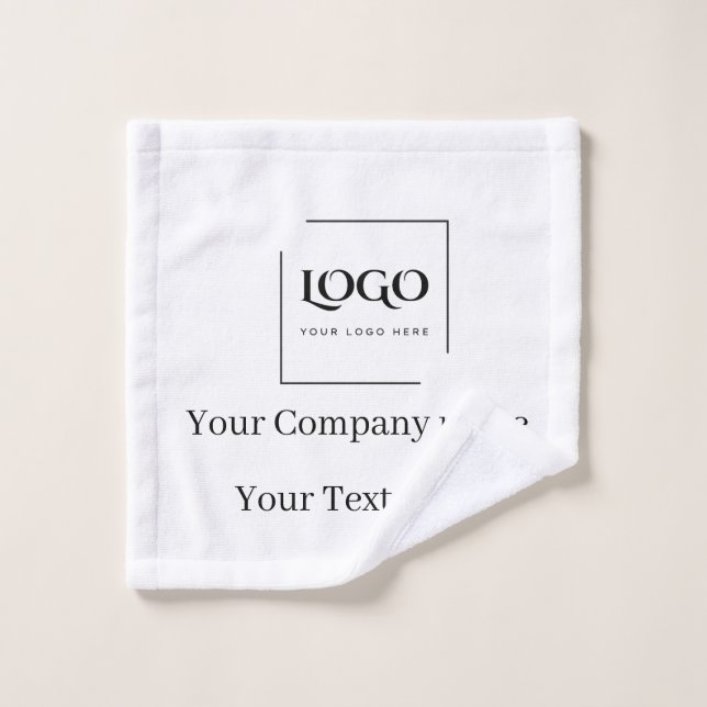 Modèle de logo personnalisé élégant (Gant de toilette)