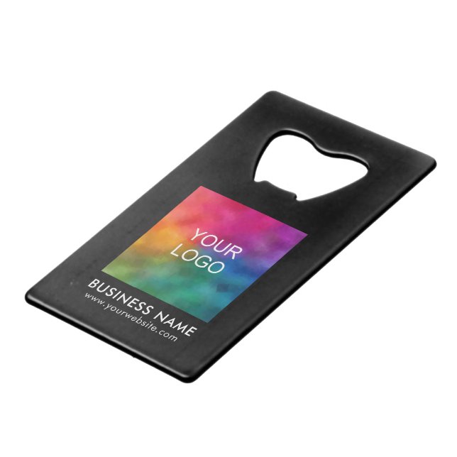 Modèle de logo personnalisé simple Entreprise (Devant Angle)