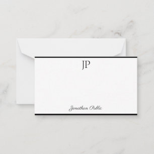 Modèle de monogramme de manuscrit d'écriture