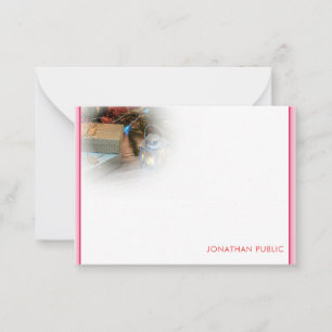 Modèle de monogramme de Noël personnalisé en écrit