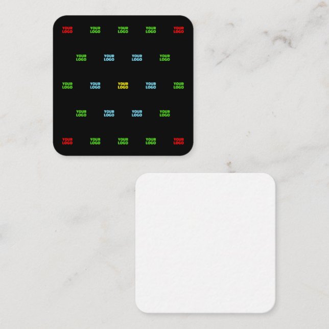 Modèle de motif de logo ou d'image téléchargé mode (Devant / Derrière)