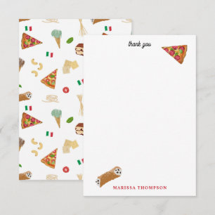 Modèle de nourriture italienne Pizza Pâtes Tiramis