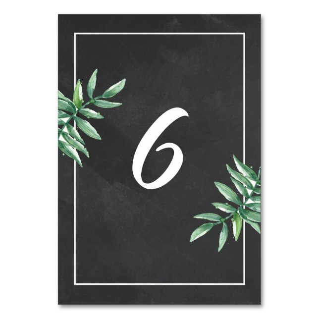 Modèle de numéro de table de mariage (Par défaut)