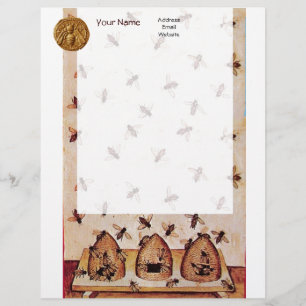 MODÈLE DE PAPIER À EN-TÊTE  HONEY BEE, MAINTIEN DE L'OEUVRE