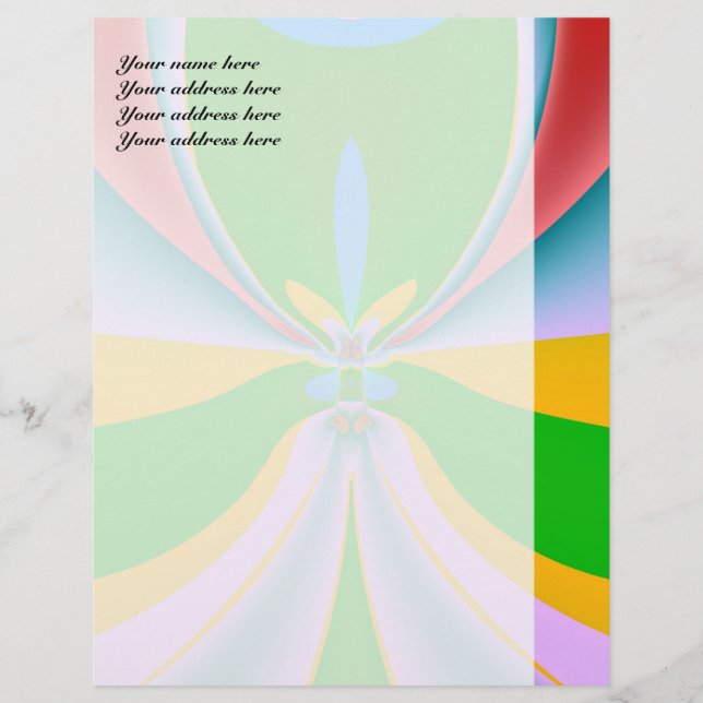 Modèle de papier à en-tête Magic Way (Devant)