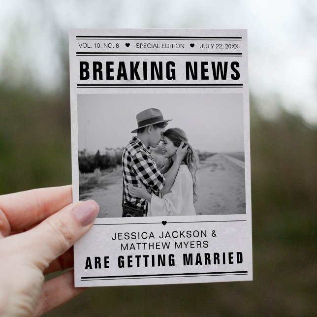 Modèle de photo de journal à la une grunge (Créateur téléchargé)