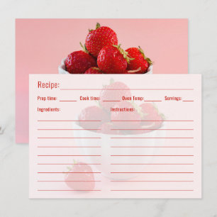 Modèle de photo de nourriture aux fraises rouges a