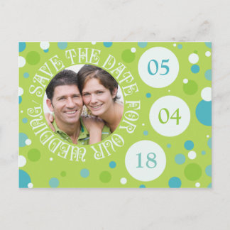 Modèle de photo de sauvegarde de date de mariage P