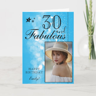 Modèle de photo élégant pour 30e anniversaire | Pe